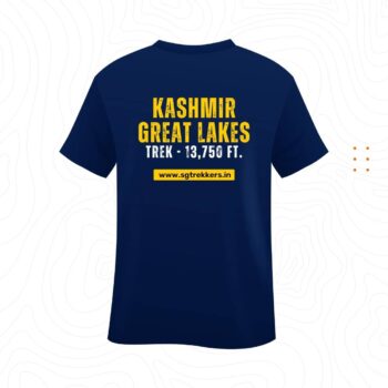 Kashmir Great Lakes Trek - Cotton T-Shirt