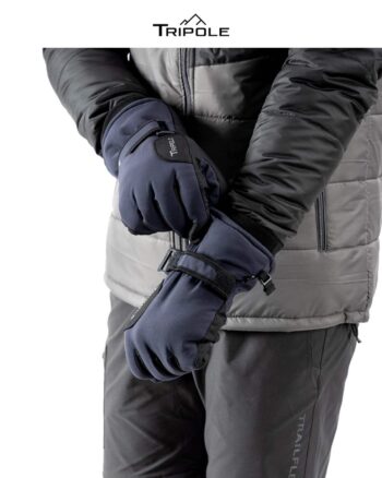 Tripole » SummitGrip Waterproof Winter Gloves for Snow & Trekking ( –10°C)  | Men & Women