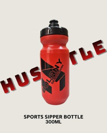 Sports Water Bottle with Sipper (300ml) | Lightweight | BPA Free